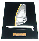 Acrylic Windsurfing Plaque